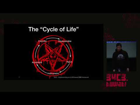 34C3 -  Implementing an LLVM based Dynamic Binary Instrumentation framework - deutsche Übersetzung