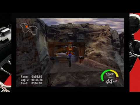 Excitebike 64, Gravel Pit 1:14.50 best lap (World Record)