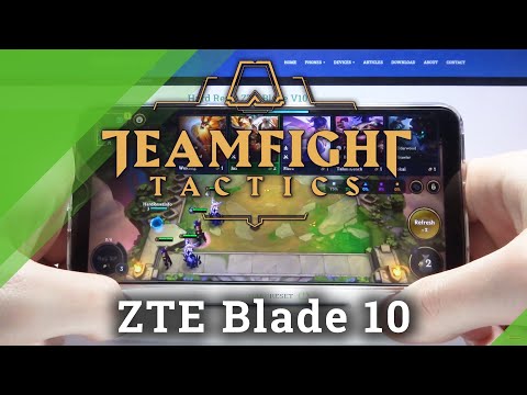 Test Game TFT Mobile on ZTE Blade 10 | MediaTek Helio P60 | 2 GB RAM | Gameplay - FPS Check