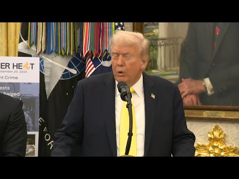 Trump says 'looking at' strikes on land against Venezuela cartels | AFP