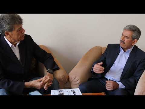 لقاء الكاتب السياسي ،والنائب السابق في البرلمان الأردني حمادة فراعنة