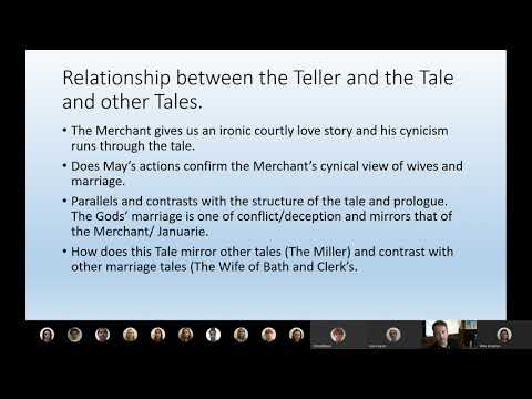 Catching up on The Merchant's Prologue and Tale with Mr O'Shea