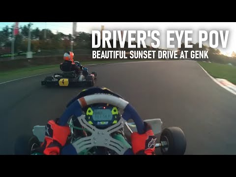 Karting Genk Senior Rotax Onboard Helmet Cam | Cambox V4 Pro
