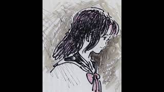 村下孝蔵「初恋」ギター弾き語り＆イラストBYヒークンその６３