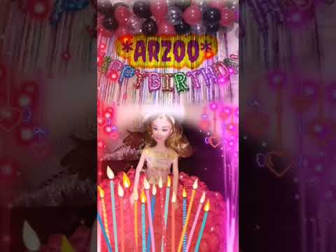 Happy Birthday To You Arzoo #happybirthdaysong #birthdaywhatsapp #birthdaywishes#birthdaycelebration