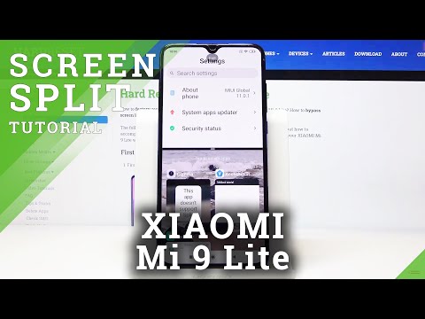 How to Split Screen on XIAOMI Mi 9 Lite – Screen Multitasking