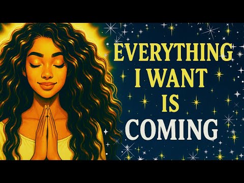 Everything I Want Is Coming | Morning Affirmations for Manifestation