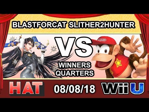 HAT 33 - GC | BlastForCat (Bayonetta) Vs. Slither2Hunter (Diddy Kong) Winners Quarters - Smash 4