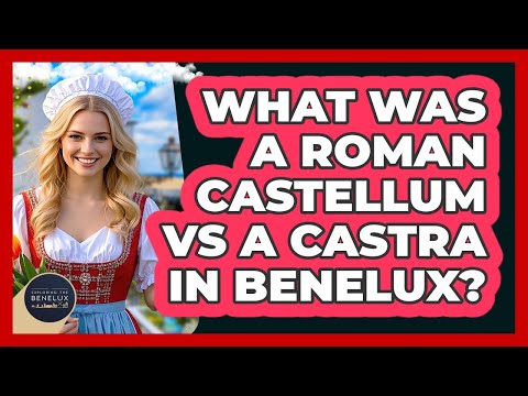 What Was A Roman Castellum Vs A Castra In Benelux? - Exploring The Benelux