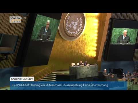 UN-Generalversammlung: Rede des syrischen Außenministers Walid al-Muallim vom 02.10.2015