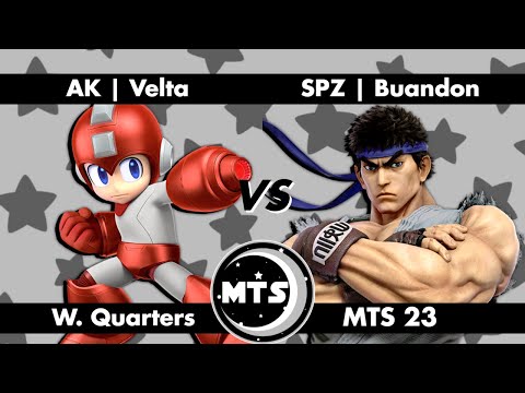 MTS 23: Winners Quarters - AK | Velta (Mega Man) vs SPZ | Buandon (Ryu)