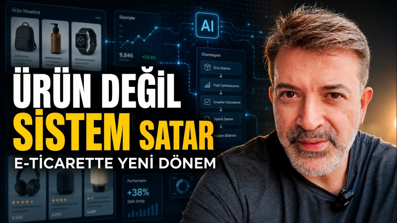 E-Ticarette Kazananlar Artık Ürün Bulanlar Değil, Sistem Kuranlar