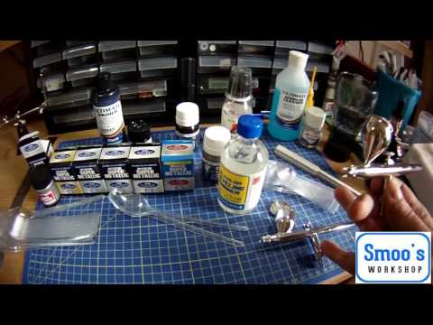 Product review on Mr Colour Super Metallic and AK extreme metallic paints