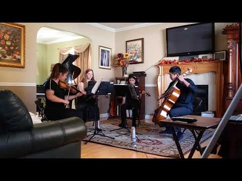Vivaldi's Autumn mvt 1 from The Four Seasons, Apollo Strings Quartet