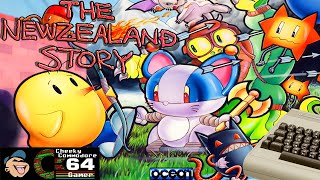 THE NEW ZEALAND STORY – Commodore 64 (1989) | Ocean’s classic kiwi platform rescue adventure