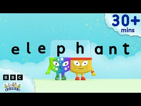 Three Syllable Words  | Learn to Read and Spell for Kids | Alphablocks