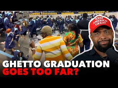 Black Graduates EMBARRASS Themselves With GHETTO Graduation Celebration?