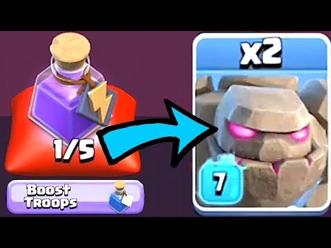 BOOSTED TROOPS SPELL!?! | Clash Of Clans | NEW SPELL!!!