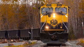 The Last Frontier: Alaska Railroad Freight Train Action