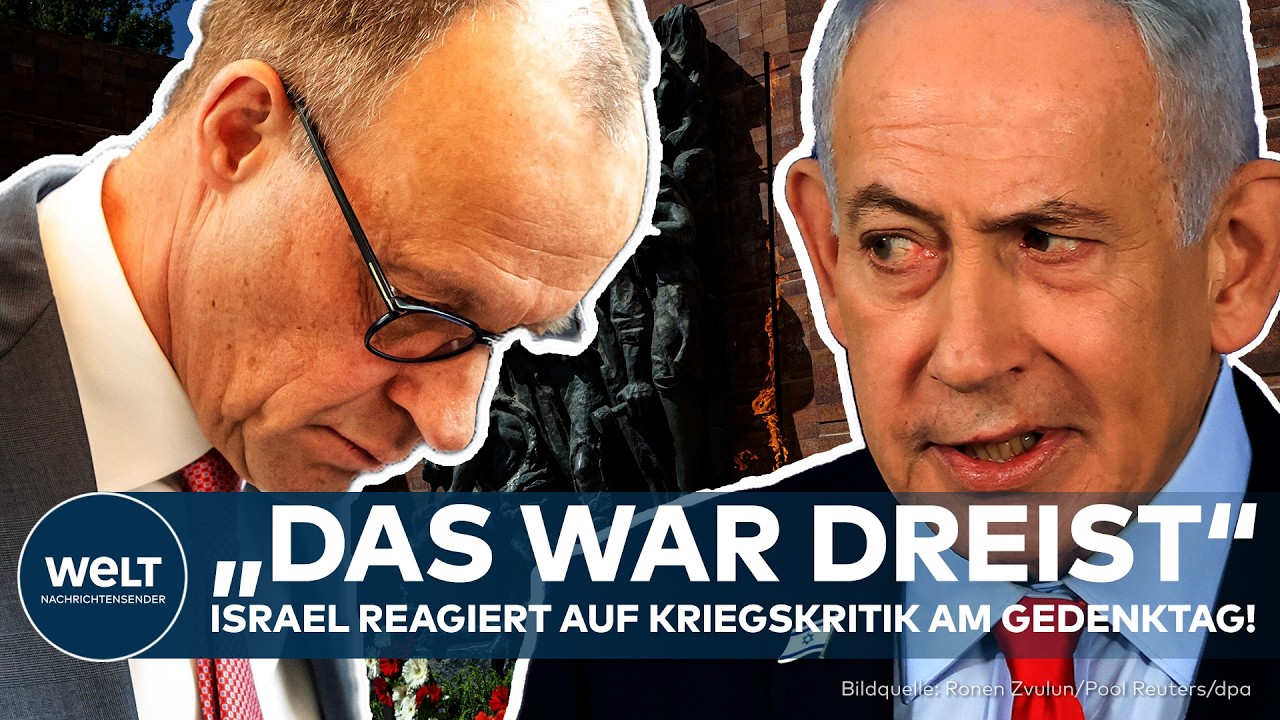 ISRAEL: „Das war dreist“ – Kriegs-Kritik am Holocaust-Gedenktag sorgt für Spannungen!