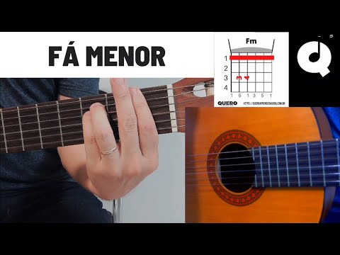 Como Fazer o Acorde Fá Menor no Violão