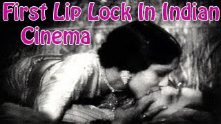 First Lip Lock In Indian Cinema - KARMA (1933)