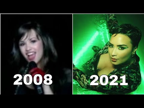 Demi Lovato Evolution Over The Years Music (2008 - 2021)