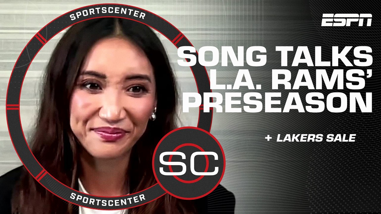 Brenda Song recaps her analyst debut during Rams preseason game | SportsCenter
