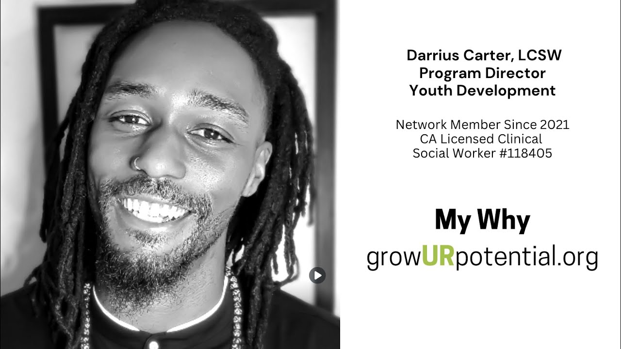 Darrius Carter LCSW -  My Why