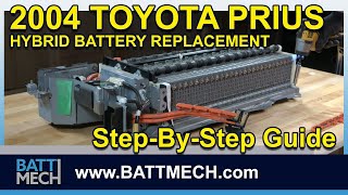 How to Replace/Repair/Fix a 2004 Toyota Prius Hybrid Battery Module / Cell: Step-by-Step Guide - EV