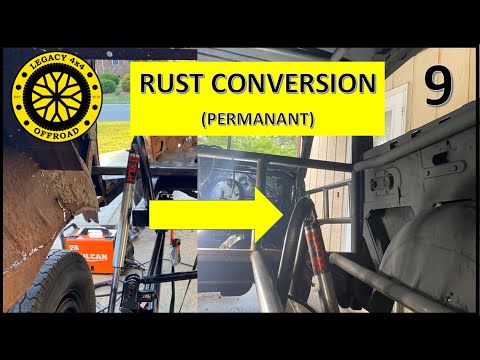 Interior Overhall for my Rusted '38 Sedan (Rust Encapsulator & Bed Liner) || Legacy 4x4 and Off-Road