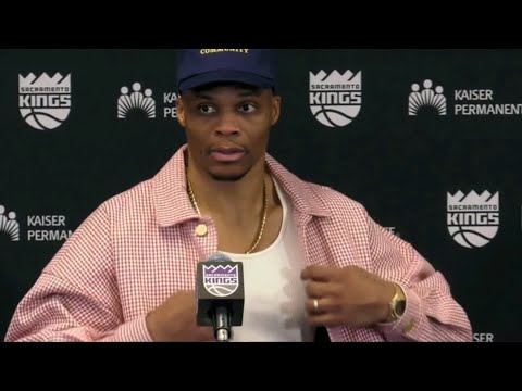 Russell Westbrook PostGame Interview | Los Angeles Lakers vs Sacramento Kings