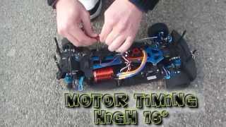 Leopard 9t 60A 4370Kv combo brushless test run on athena gt pro