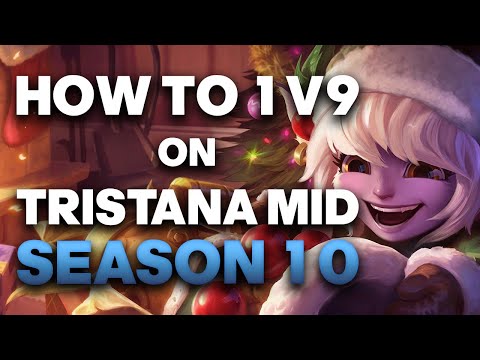 Grandmaster Tristana Mid Gameplay - How to 1v9 on Tristana Mid in Season 10 | League of Legends