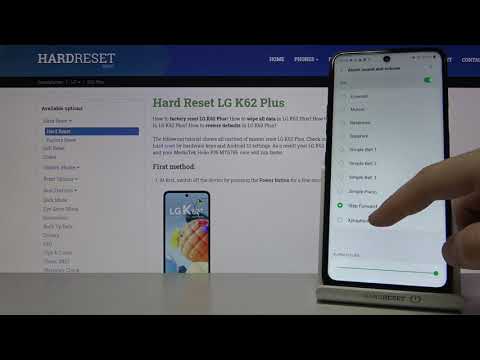 LG K62 Plus - Full List of Simple Alarm Tones