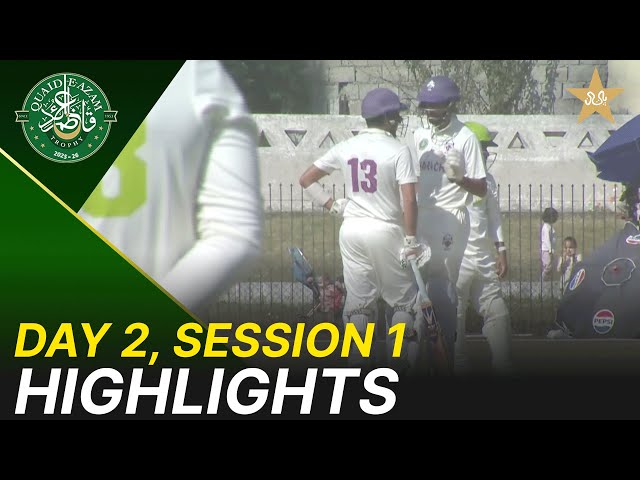 1st Session Highlights | Lahore Whites vs Karachi Blues | Day 1 | QeAT 2025/26 | M2P1U