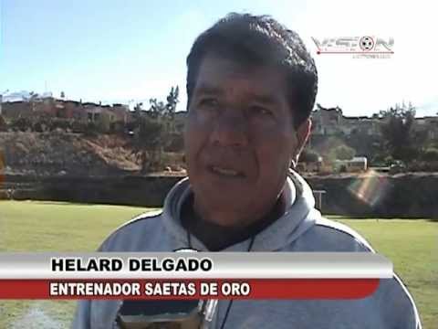 HELARD DELGADO ENTRENADOR SAETAS DE ORO - Visión Deportiva 2013 Pueblo TV Canal 39