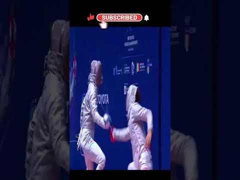 OH Sanguk's Lightning Fast Surprise Attack: Milan 2023 Team Sabre Final #fencing #fencinghighlights