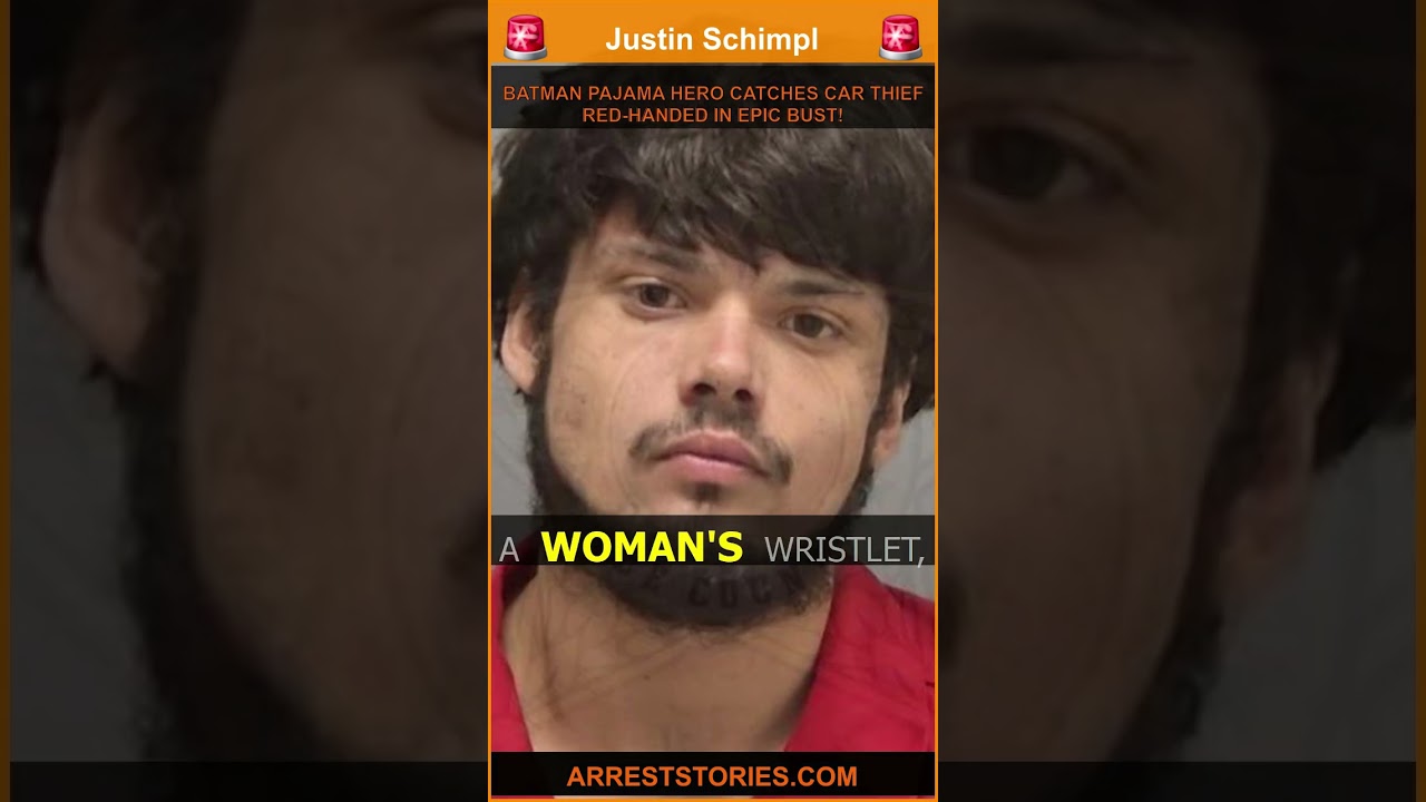BATMAN PAJAMA HERO CATCHES CAR THIEF RED-HANDED IN EPIC BUST!