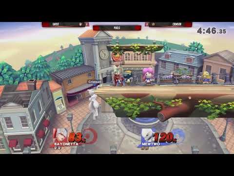 BAM10: Crimson (Mewtwo) vs Ghost (Bayonetta) - Pools