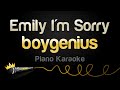 boygenius - Emily I'm Sorry (Karaoke Version)