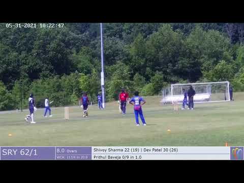 Cricademy Live Cricket - WCL 2021 U17 - WCA Vs SSCA Royals