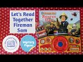 Let S Read Together A Fireman Sam Book Rescue Day Sound Book And Open A Mystery Figure