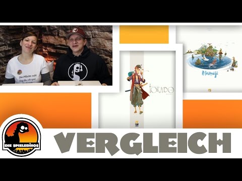 Tokaido & Namiji im Vergleich  Was bieten diese beiden Wohlfühlspiele?