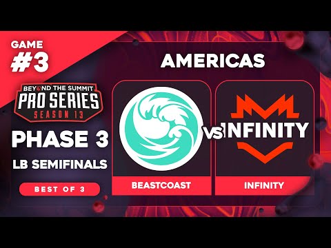 beastcoast vs Infinity Game 3 - BTS Pro Series 13 AM: Phase 3 LB Semis w/ rkryptic & neph