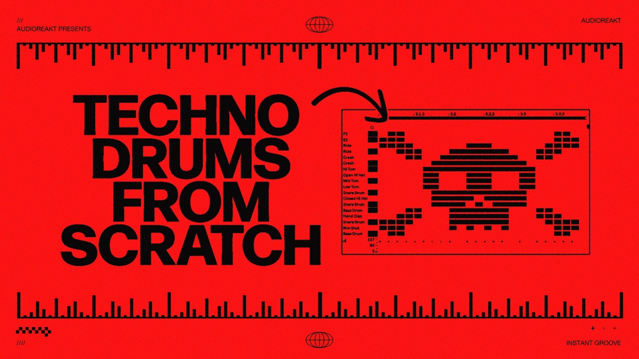 Complete guide to Techno Drums Pattern (Beginner to Pro) [+free project]