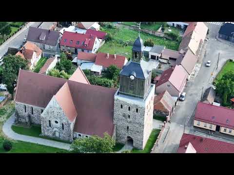 MORYŃ, Jezioro Morzycko | The city of MORYŃ, Morzycko Lake |  Drone Footage [4K]