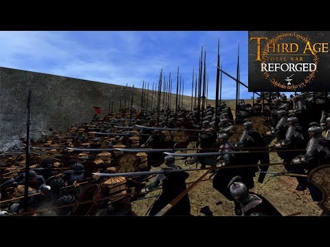 THE SIEGE OF HARMINDON (Siege Battle) - Third Age: Total War (Reforged)