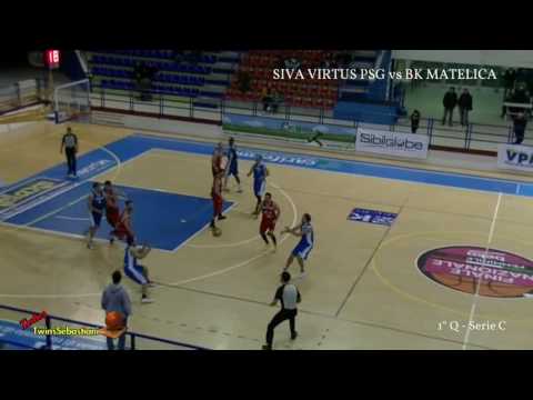 1°/2°Q Siva Virtus Porto San Giorgio vs Basket Matelica 13/11/2016 Serie c