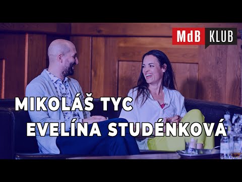 📺 MdB KLUB talkshow - Evelína Studénková, Mikoláš Tyc - hosté Barbory Goldmannové - 43. díl